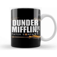 Baskı Dükkanı The Office Dunder Mifflin Halloween Porselen Beyaz Kupa Bardak