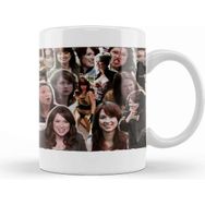 Baskı Dükkanı The Office Erin Hannon Ellie Kemper Porselen Beyaz Kupa Bardak