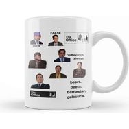 Baskı Dükkanı The Office Show Porselen Beyaz Kupa Bardak
