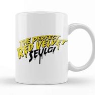 Baskı Dükkanı The Perfect Red Velvet Seulgi Beyaz 330 ml Porselen Kupa Bardak