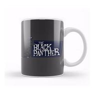 Baskı Dükkanı The Pink Black Panther Beyaz 330 ml Porselen Kupa Bardak