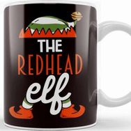 Baskı Dükkanı The Redhead Elf Ginger Red Haired Red Head Irish Kupa