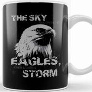 Baskı Dükkanı The Sky Belongs to Eagles Kupa