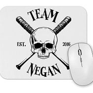 Baskı Dükkanı the Walking Dead Team Negan Lucille Walking Mouse Pad