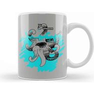 Baskı Dükkanı This Is Fine Kraken Kupa