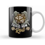 Baskı Dükkanı This Is How I Roll Rpg Tabletop Gaming Dice Pun Kupa