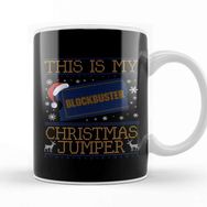 Baskı Dükkanı This Is My Blockbuster Christmas Jumper Kupa