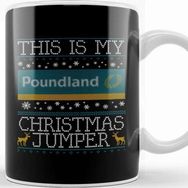 Baskı Dükkanı This Is My Poundland Christmas Jumper Kupa
