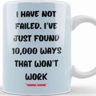 Baskı Dükkanı Thomas Edison Quotes Motivation Quotes Gifts Kupa