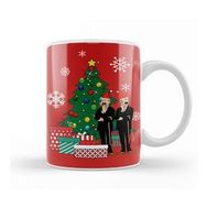 Baskı Dükkanı Thomson And Thompson Around The Christmas Tree Tintin Kupa