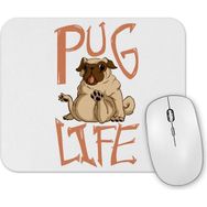 Baskı Dükkanı Thug Life Köpek Pug Life Mouse Pad