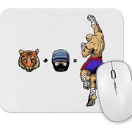 Baskı Dükkanı Tiger Robocop 2 Mouse Pad