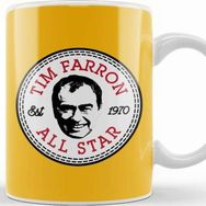 Baskı Dükkanı Tim Farron All Star Converse Logo Kupa