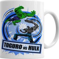 Baskı Dükkanı Toguro Vs Hulk Sihirli Porselen Kupa