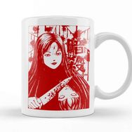 Baskı Dükkanı Tomie Junji Ito Porselen Beyaz Kupa Bardak