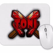 Baskı Dükkanı Toni Na Frente Mouse Pad