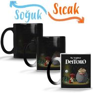 Baskı Dükkanı Totoro My Neighbor Deltoro Sihirli Porselen Kupa