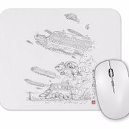 Baskı Dükkanı Totoro the Nekobus Migration Mouse Pad