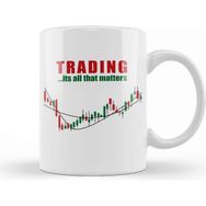 Baskı Dükkanı Trading It's All That Matters Stock Investing Kupa Bardak