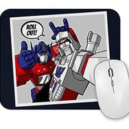 Baskı Dükkanı Transformers Roll Out Mouse Pad