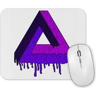 Baskı Dükkanı Triangle Psychedelic Mouse Pad
