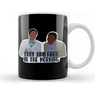 Baskı Dükkanı Troy And Abed In The Morning 01 Porselen Beyaz Kupa Bardak