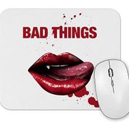 Baskı Dükkanı True Blood Bad Things Mouse Pad