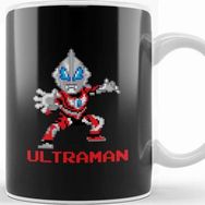 Baskı Dükkanı Ultraman Pixel Character Kupa