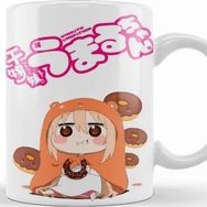 Baskı Dükkanı Umaru Chan Donut Porselen Beyaz Kupa Bardak