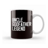 Baskı Dükkanı Uncle Godfather Legend Niece Nephew Aunt Brother Mother Dad Kupa