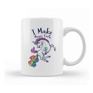 Baskı Dükkanı Unicorn I Make Magic Farts Pixel Art Kupa