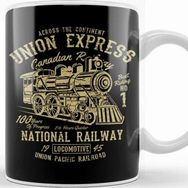 Baskı Dükkanı Union Express Steam Train Kupa
