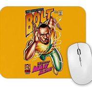 Baskı Dükkanı Usain Bolt the Lightning Bolt Mouse Pad