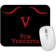 Baskı Dükkanı V For Vendetta Silüet Mouse Pad