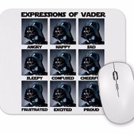 Baskı Dükkanı Vader Expressions Mouse Pad