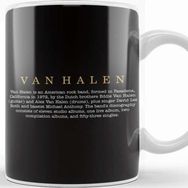 Baskı Dükkanı Van Halen Logo 01 Kupa Bardak