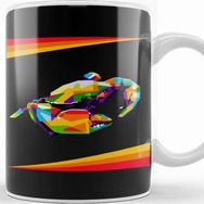 Baskı Dükkanı Vector Animals Colorful Crabs In Pop Art Kupa Bardak