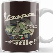 Baskı Dükkanı Vespa Travel In Style Kupa Bardak