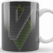 Baskı Dükkanı Vim Ascii Art Tasse Kupa Bardak