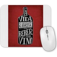 Baskı Dükkanı Vino Solo Bueno Mouse Pad