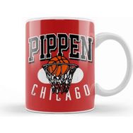 Baskı Dükkanı Vintage 90's Basketball Chicago Bulls Pippen Kupa Bardak