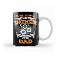 Baskı Dükkanı Vintage Some People Call Me A Engineer The Most Important Call Me Dad Kupa