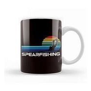 Baskı Dükkanı Vintage Spearfishing Retro Spearfisher Freediver Speargun Kupa