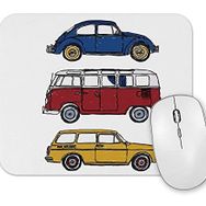 Baskı Dükkanı Vintage Volkswagen Mouse Pad