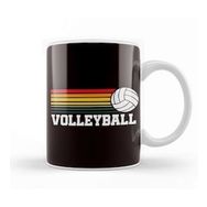 Baskı Dükkanı Vintage Volleyball Retro Ball Sports Coach Team Athlete Game Kupa