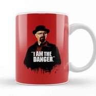 Baskı Dükkanı Walter White Heisenberg I Am The Dangrr Breaking Bad Beyaz Porselen Kupa Bardak