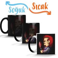 Baskı Dükkanı Wanna Play Chucky Sihirli Porselen Kupa