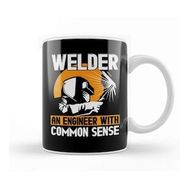 Baskı Dükkanı Welder An Engineer With Common Sense Welding Beyaz Porselen Kupa Bardak