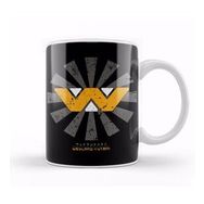 Baskı Dükkanı Weyland Yutani Retro Japanese Alien Beyaz Porselen Kupa Bardak
