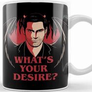 Baskı Dükkanı What Is It That You Really Desire Lucifer Kupa